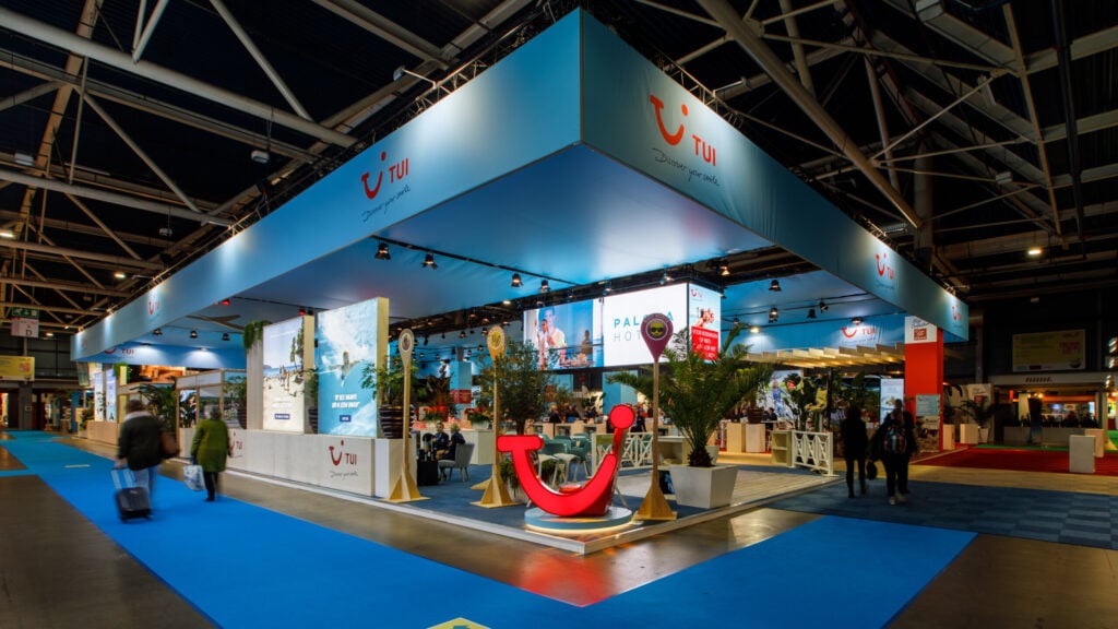 Tui beursstand